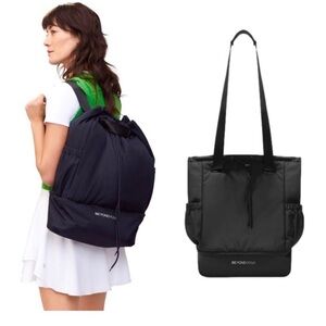 Beyond Yoga Black Convertible Gym Bag